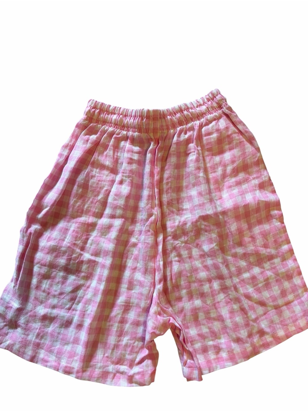 Frankie’s bikinis “Lou” shorts in pink picnic - Picture 7 of 9